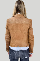 Leather Jacket - Camel by Ron Carati — view 3