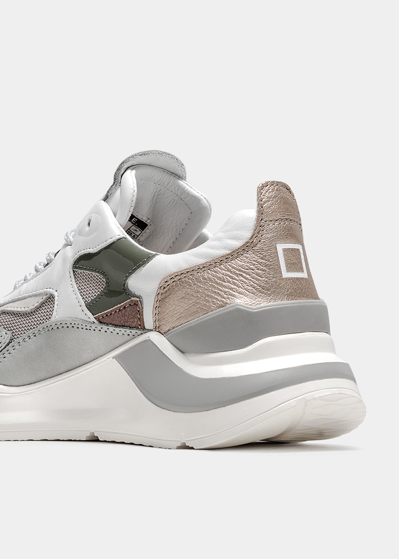 Fuga Dragon Sneakers - Grey by D.A.T.E. — alternate view