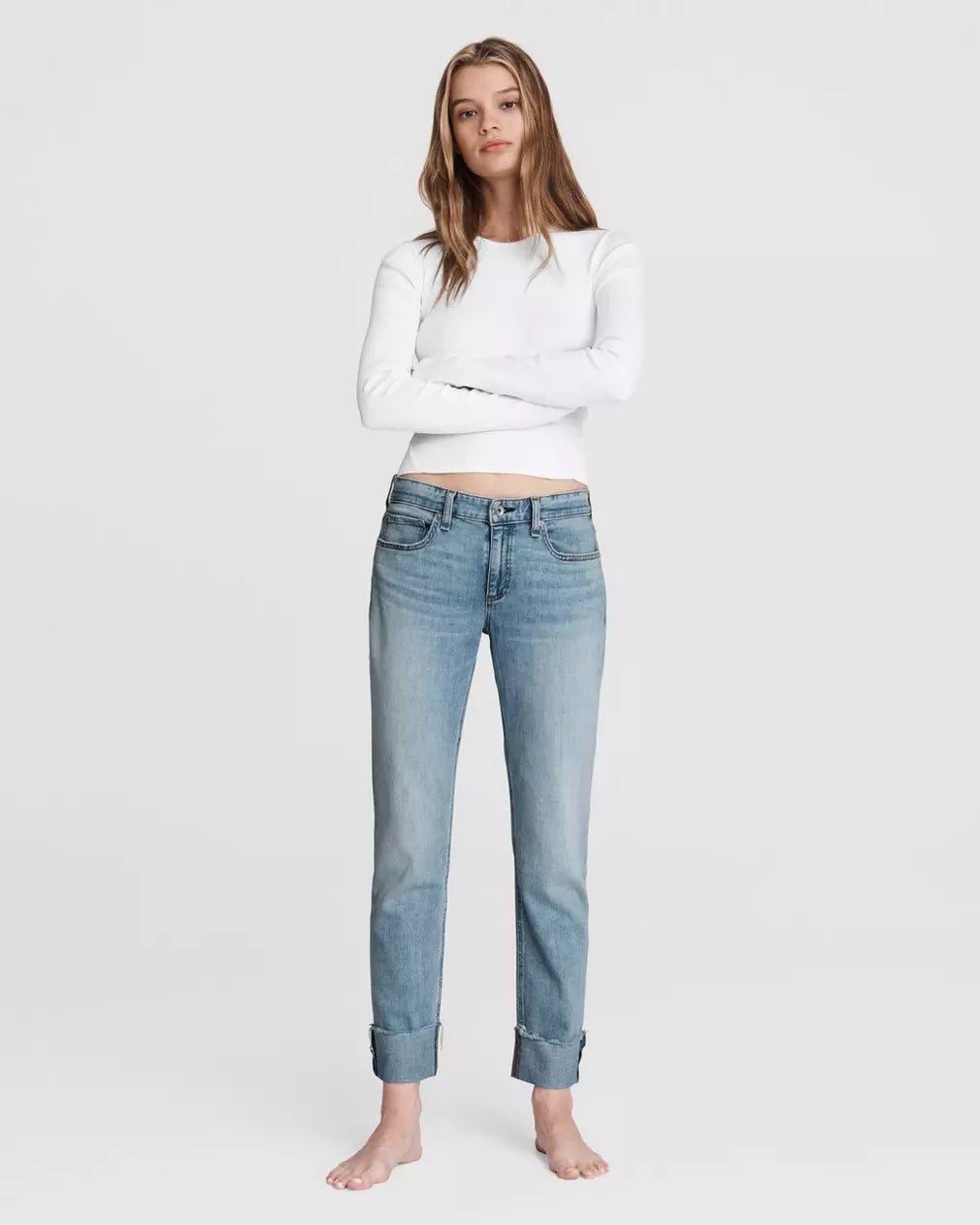 Dre Low-Rise Boyfriend - Tulip by Rag & Bone | 25 South Boutiques