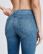 Dre Low Rise Boyfriend - Sapphire by Rag & Bone — view 4