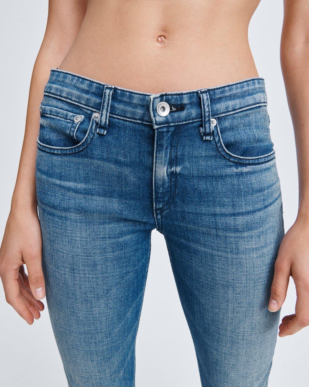 Dre Low Rise Boyfriend - Sapphire by Rag & Bone — view 5