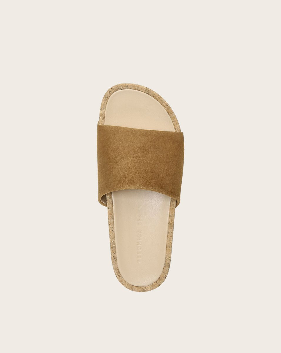 Dresdyn Platform Sandal - Caramel by Veronica Beard — view 3