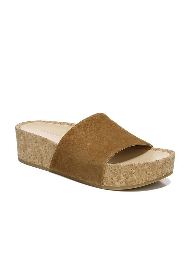 Dresdyn Platform Sandal - Caramel by Veronica Beard — view 5