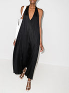 Pleated Back Dress - Black by Issey Miyake — view 3