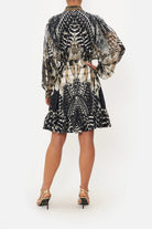 Drop Sleeve Shirt Dress - Night Owl by Camilla — view 3