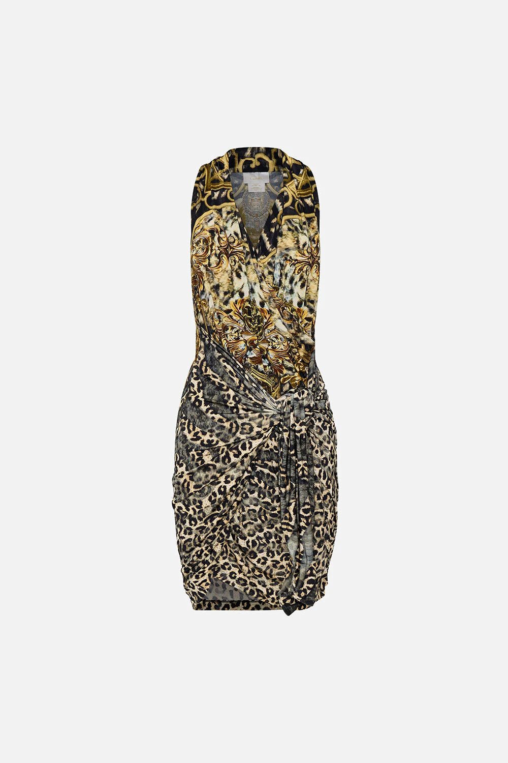 Tie Front Short Dress - Armada by Camilla — view 6