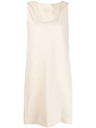Boat Neck Cotton Blend Dress - Sugar by Circolo — view 3