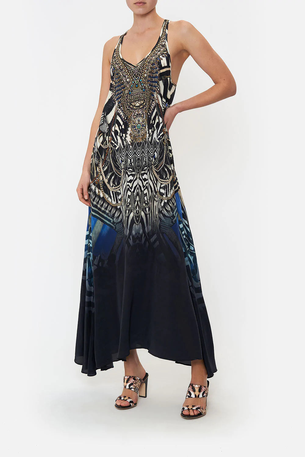 V Neck Racerback Dress - Knight of the Wild by Camilla | 25 South Boutiques
