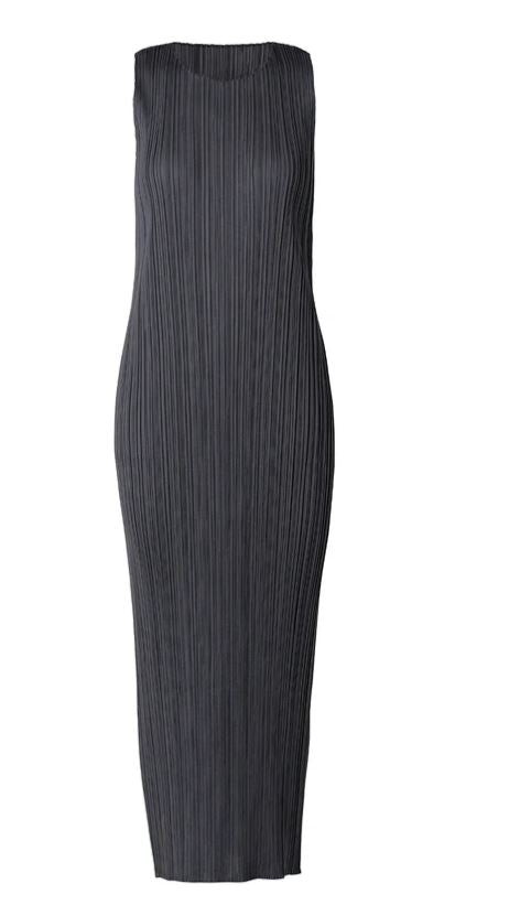 Basics Long Dress - Black by Issey Miyake — view 4