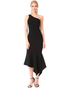 Dulcina One Shoulder Dress - Black by Cinq A Sept | 25 South Boutiques