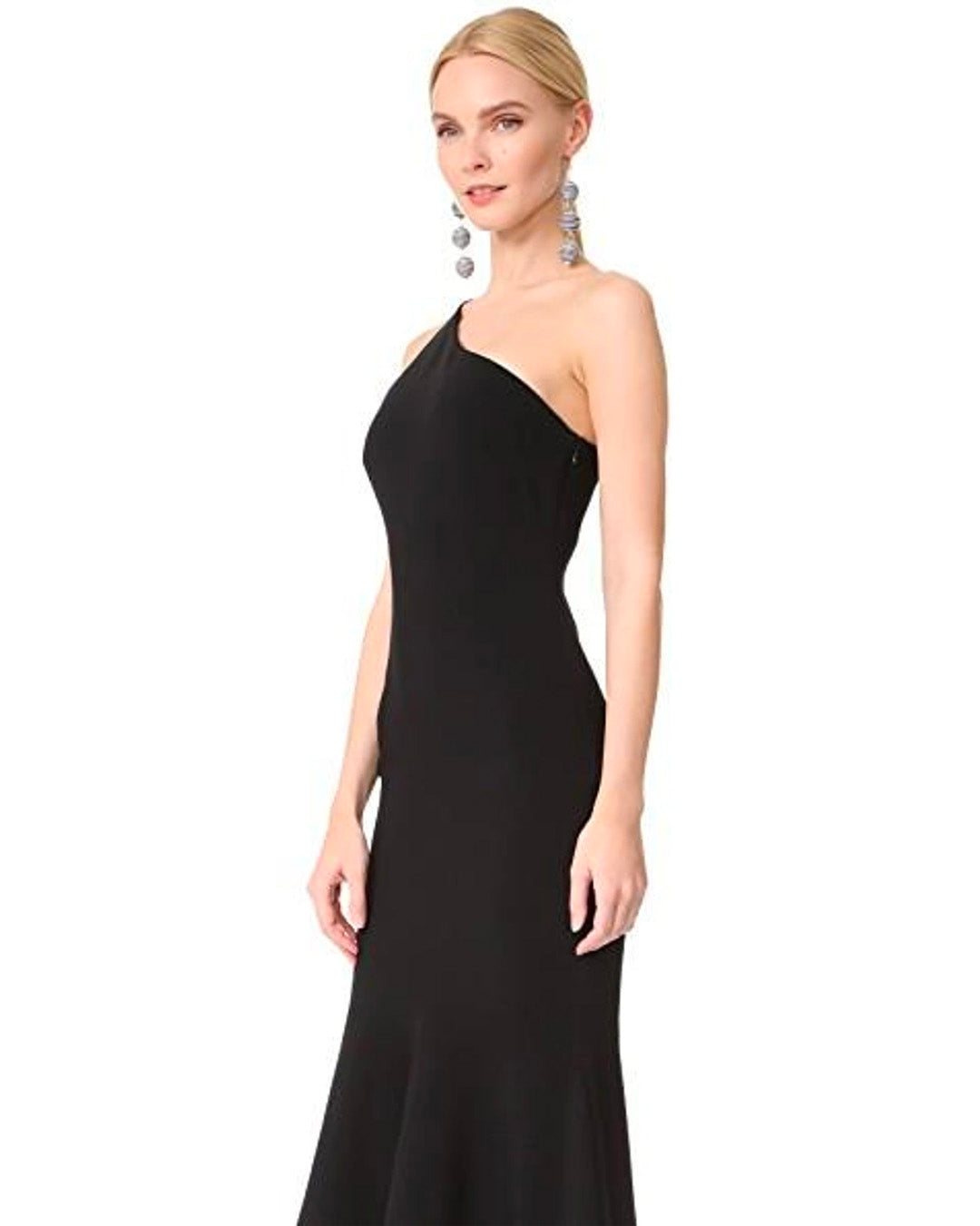 Dulcina One Shoulder Dress - Black by Cinq A Sept — alternate view