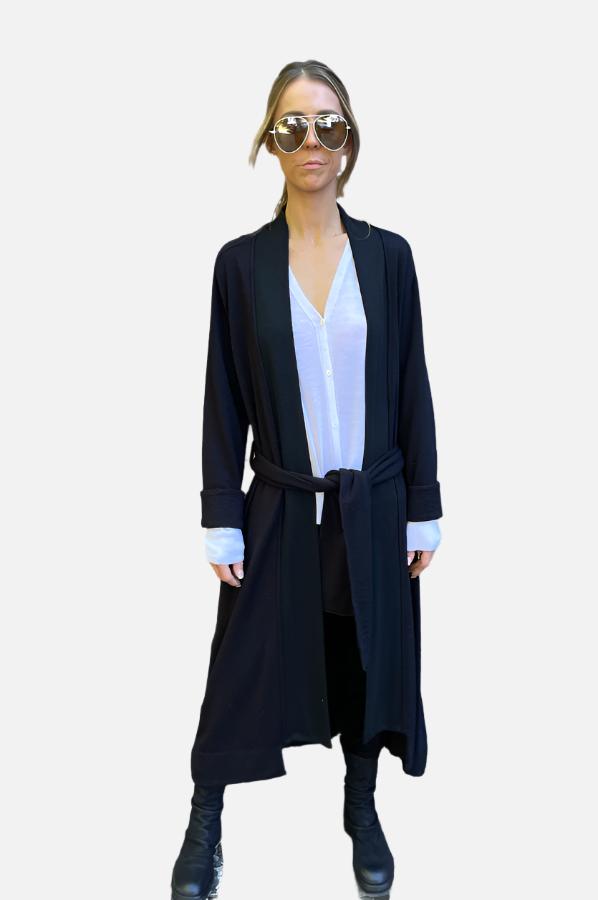 Long Cardigan - Black by Transit Par-Such | 25 South Boutiques