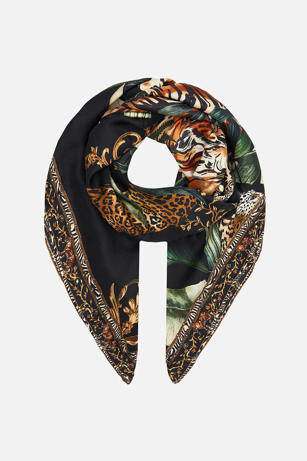 Large Square Scarf - Easy Tiger by Camilla — alternate view