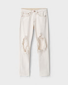Rosa Mid Rise Boyfriend - Ecru by Rag & Bone — alternate view