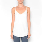 Henrietta Silk Camisole - White by Elaine Kim | 25 South Boutiques