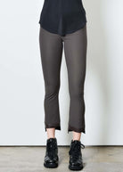 Olga Cropped Flare Pant - Espresso by Elaine Kim | 25 South Boutiques