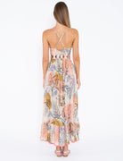 Elana Dress - Jungle Print Ruffle by Taj by Sabrina Crippa — view 3