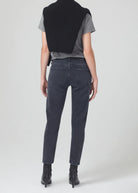 Ella Mid Rise Crop Slim - Film Noir by Citizens of Humanity — alternate view