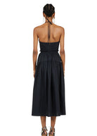 Ella Dress - Noir by Ulla Johnson — view 4