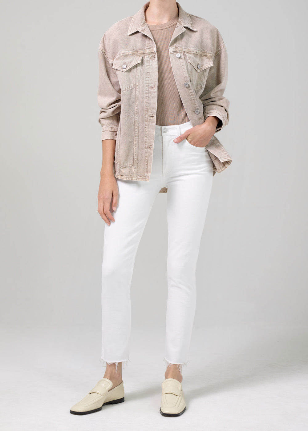 Ella Mid Rise Slim Crop - Moonglow by Citizens of Humanity | 25 South Boutiques