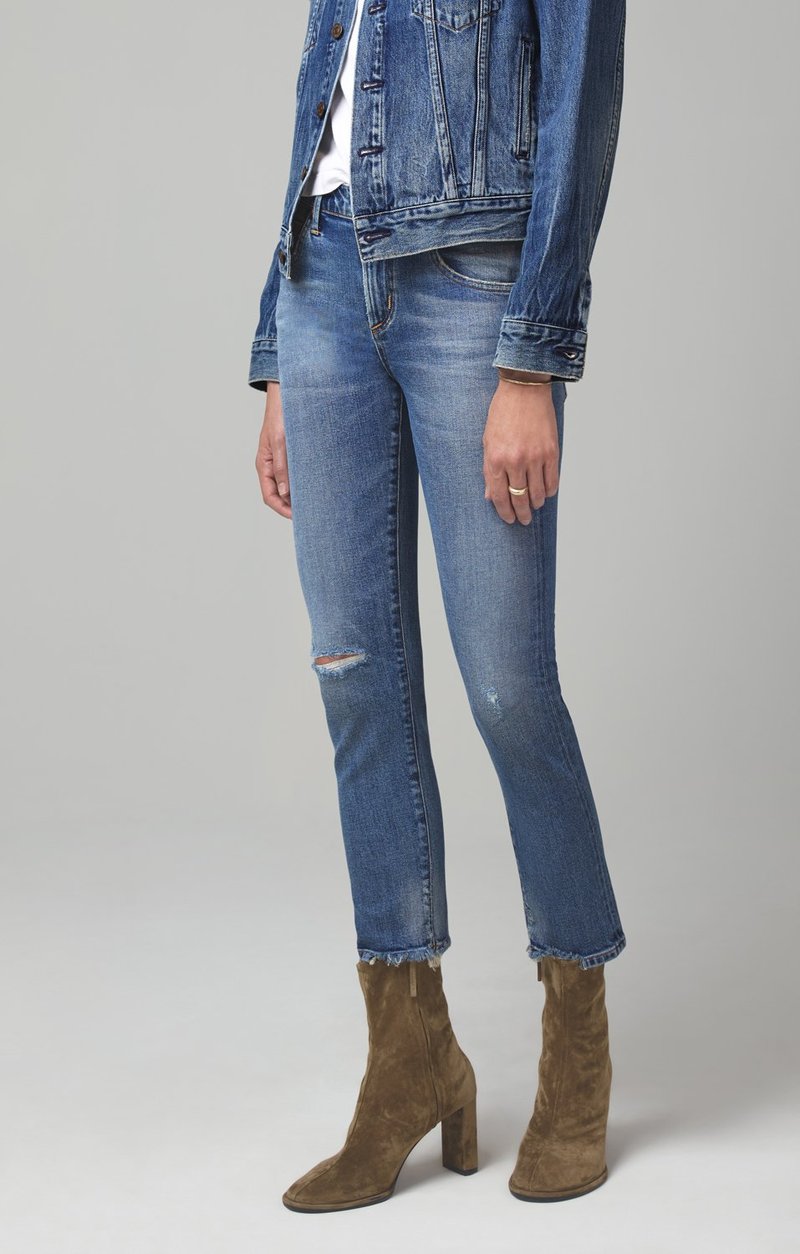 Elsa Mid Rise Slim Fit Crop - Cadence by Citizens of Humanity — alternate view