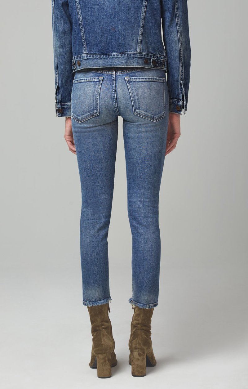 Elsa Mid Rise Slim Fit Crop - Cadence by Citizens of Humanity — view 3