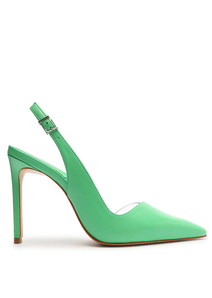 Emma Slingback Heel - Green by Schutz | 25 South Boutiques