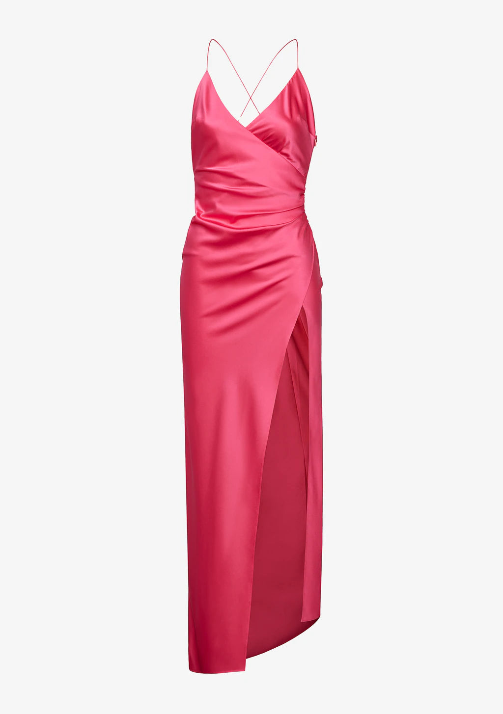 Emma Silk Dress - Fuschia Purple by SER.O.YA — view 7