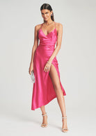 Emma Silk Dress - Fuschia Purple by SER.O.YA | 25 South Boutiques