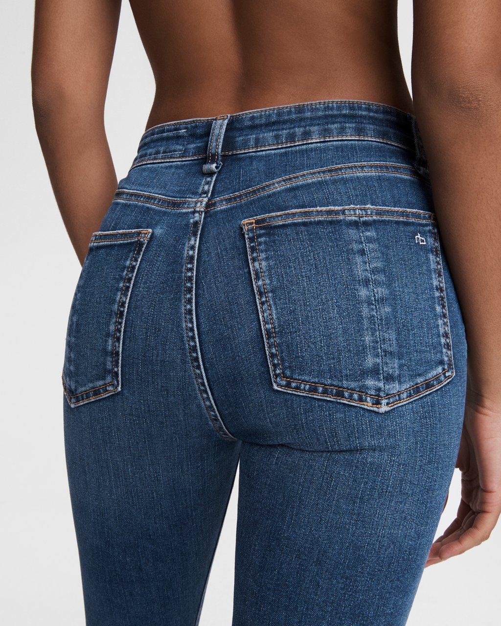 Nina High-Rise Skinny - Emory by Rag & Bone — view 6