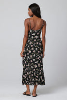 Enzo Midi Dress - Black by Saltwater Luxe — view 3