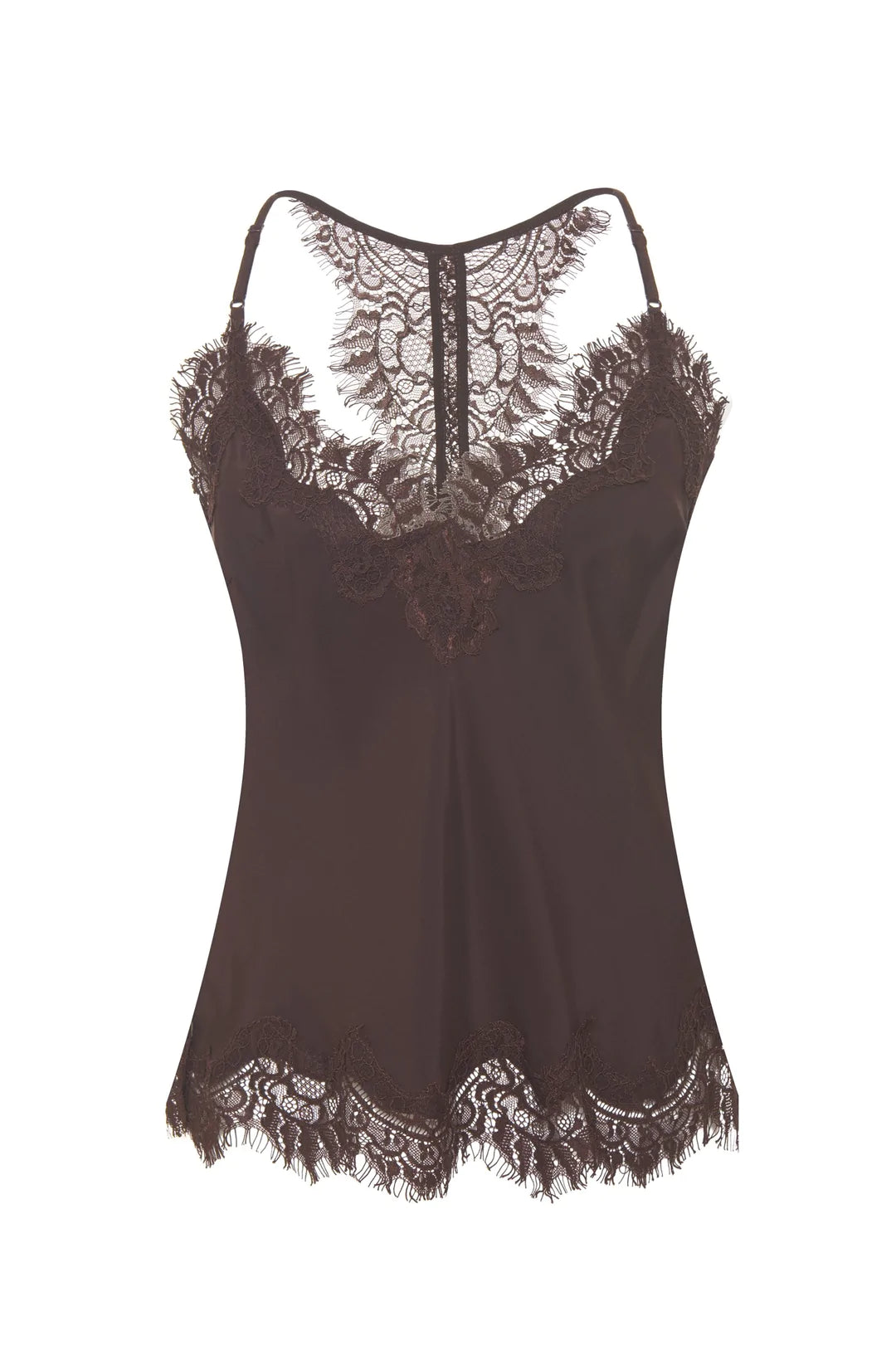 Lucy Crop Cami - Espresso by Gold Hawk | 25 South Boutiques