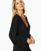 Studded Esther Top - Black by Ramy Brook — view 4