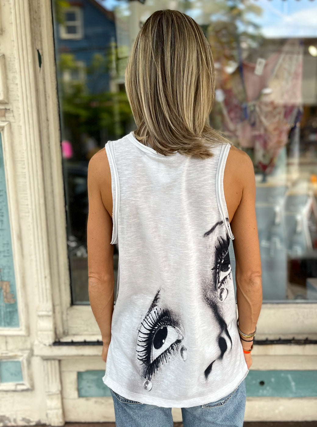 Tank - Eyes by Printed Artworks — alternate view