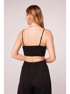Firecracker Vegan Leather Tank - Black by band of the free — alternate view
