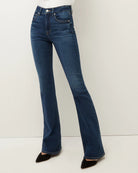 Beverly Skinny Flare Jean - Bright Blue by Veronica Beard — alternate view