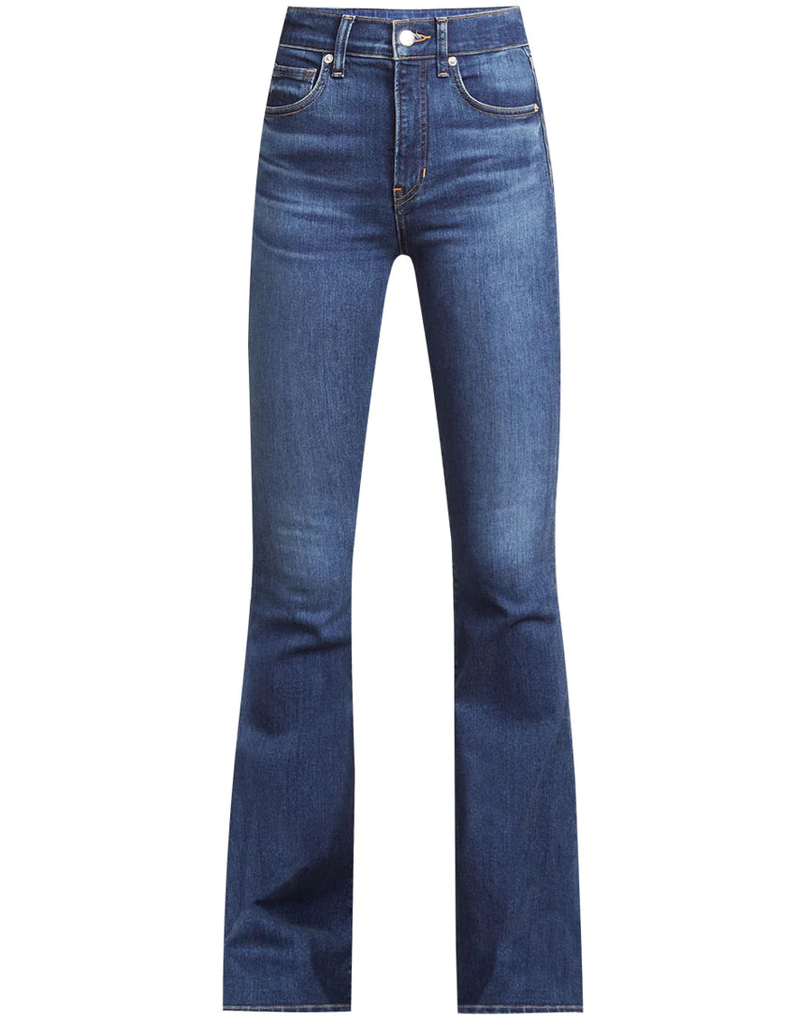 Beverly Skinny Flare Jean - Bright Blue by Veronica Beard — view 4