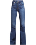 Beverly Skinny Flare Jean - Bright Blue by Veronica Beard — view 4