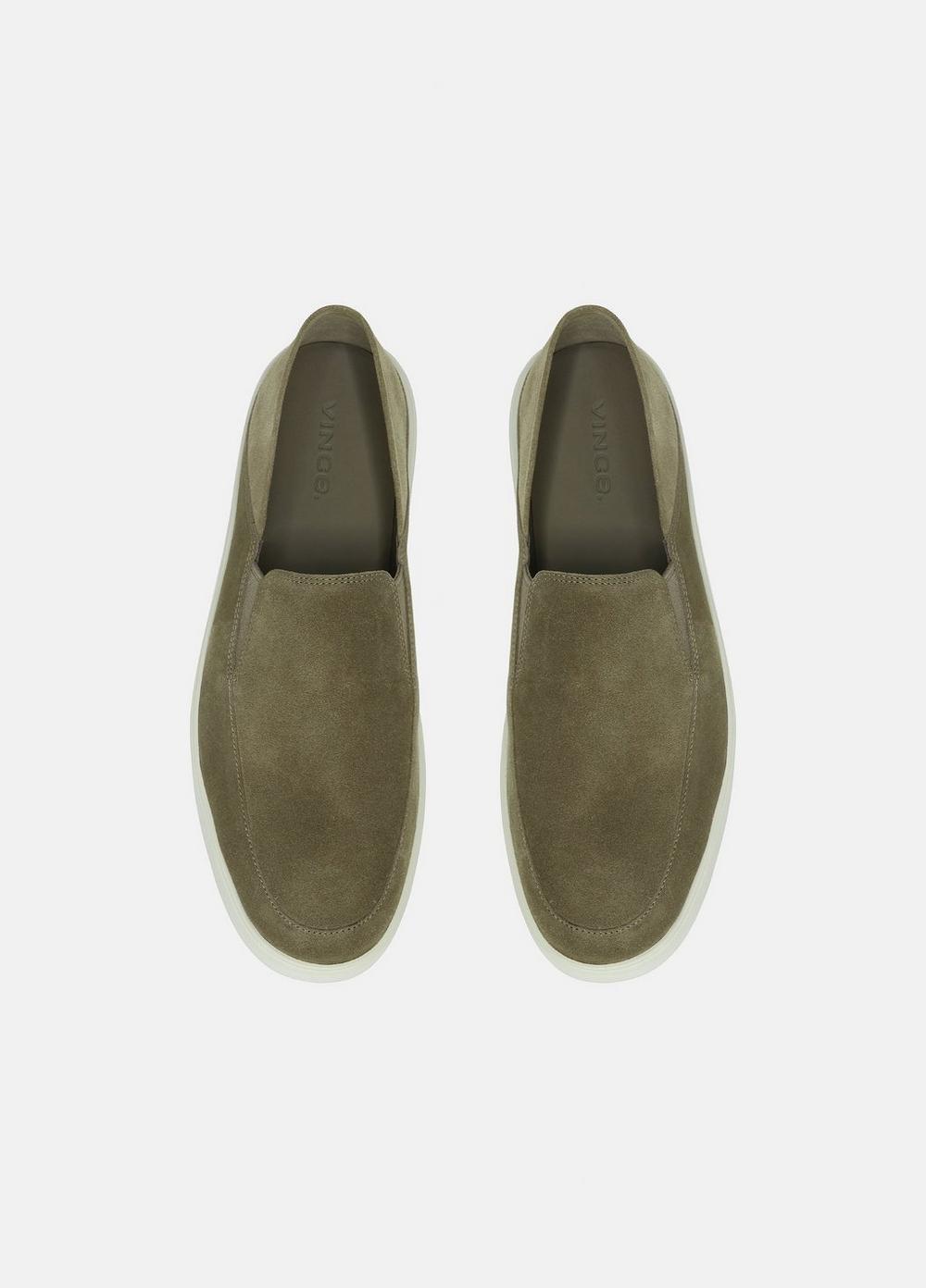 Men's Thomas Suede Sneaker - Flint by Vince — view 4