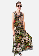 Skirt - Black Gold Floral by Beate Heymann | 25 South Boutiques