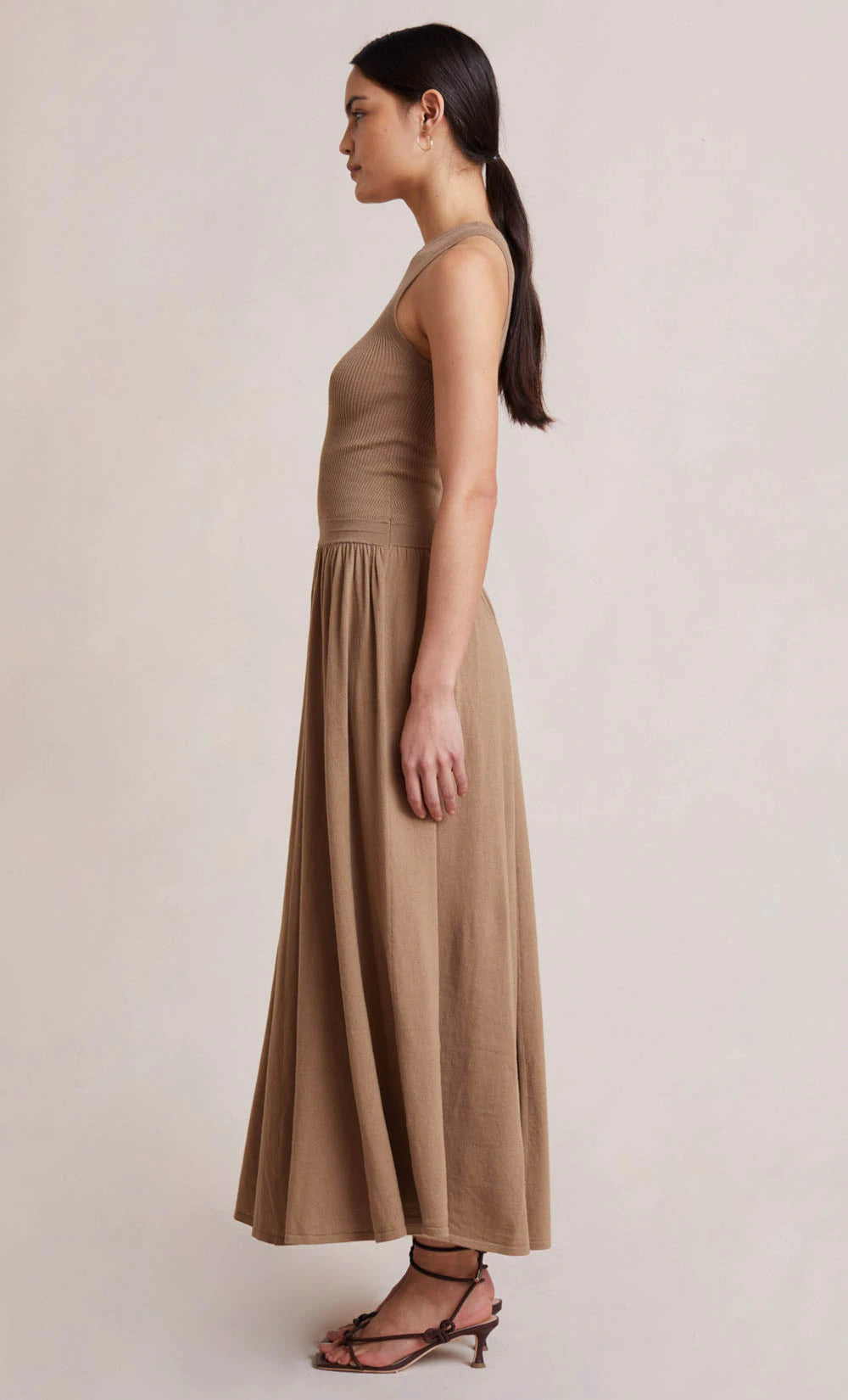 Francesca Knit Dress - Silt by Bec & Bridge — view 4