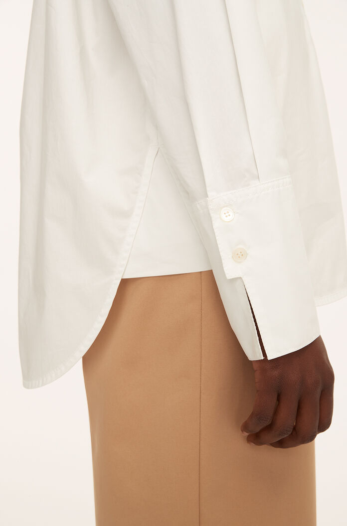 Button Front Blouse - Full Moon by Rebecca Taylor — view 4