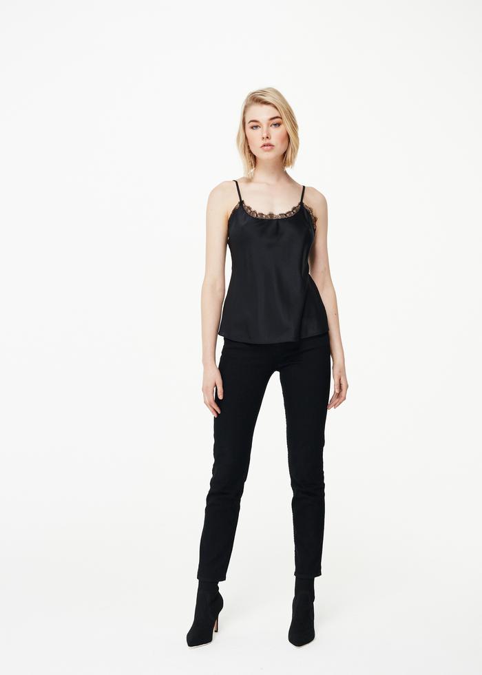 The Fynn Camisole - Black by Cami NYC — view 5