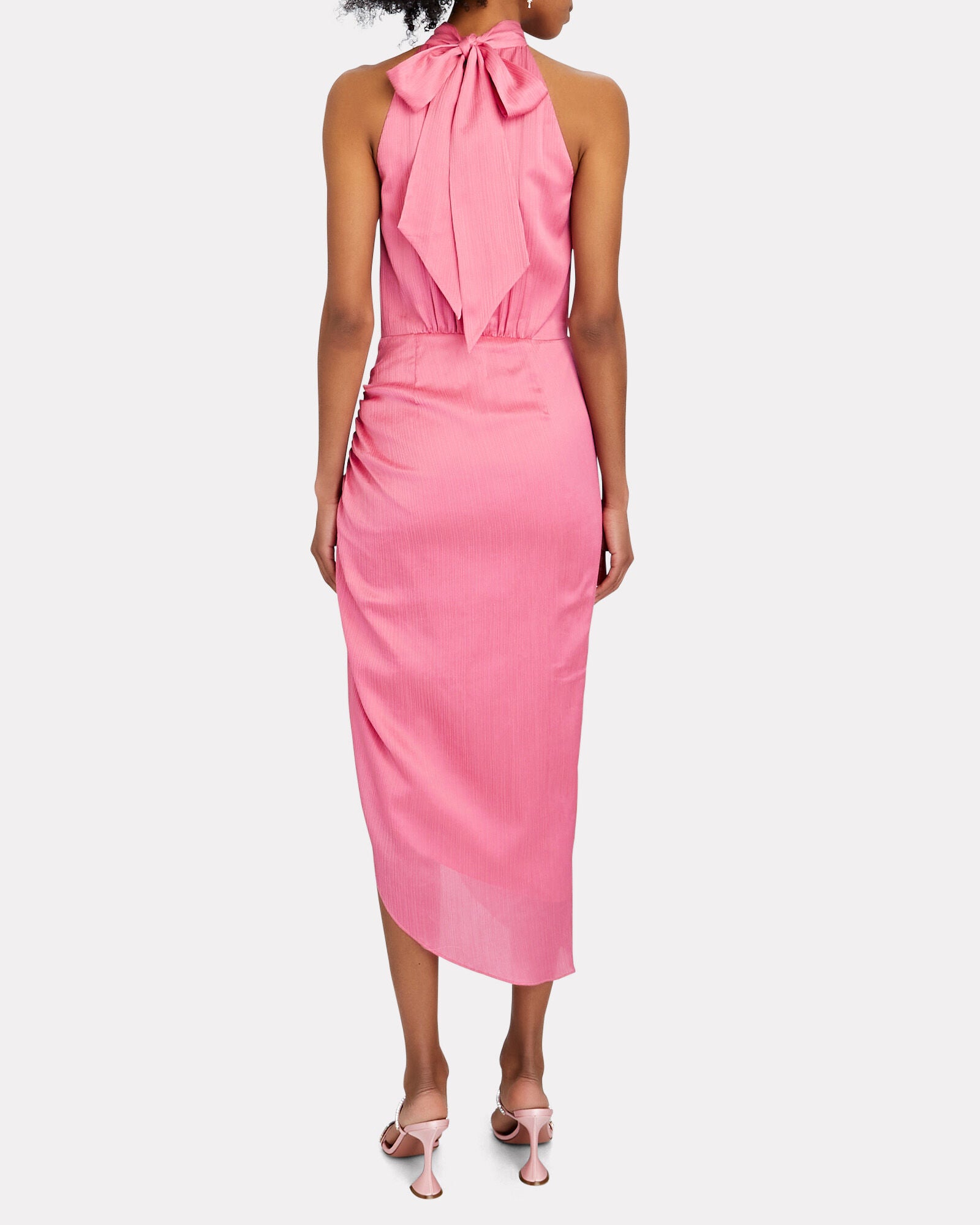 Gabriella Halter Dress - Pink Sherbert by Veronica Beard — view 3