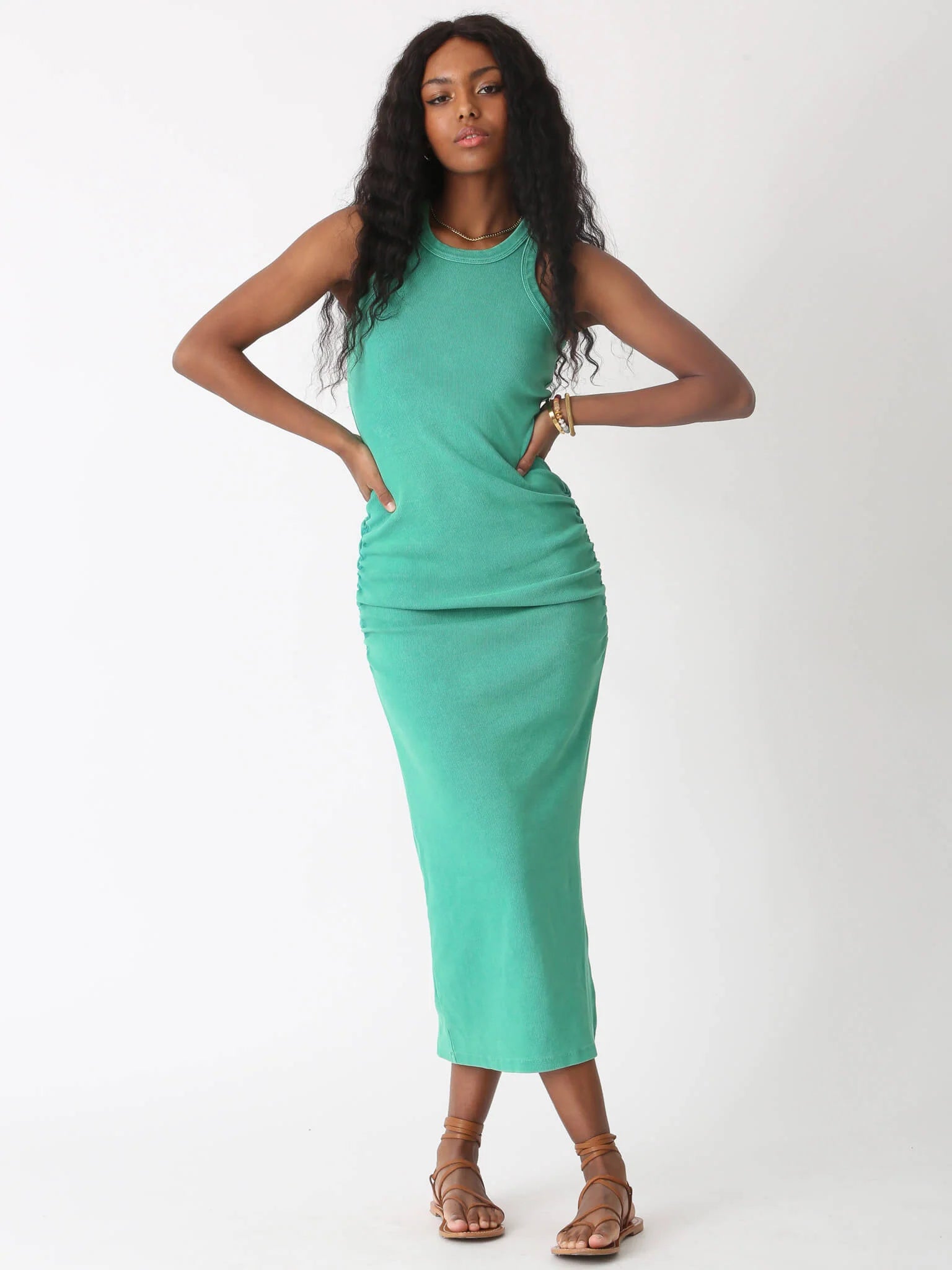 Gamble Dress - Vintage Reef Green by Electric Rose | 25 South Boutiques