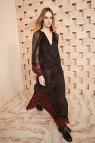 Pauline Blouse - Garnet by Ulla Johnson — alternate view