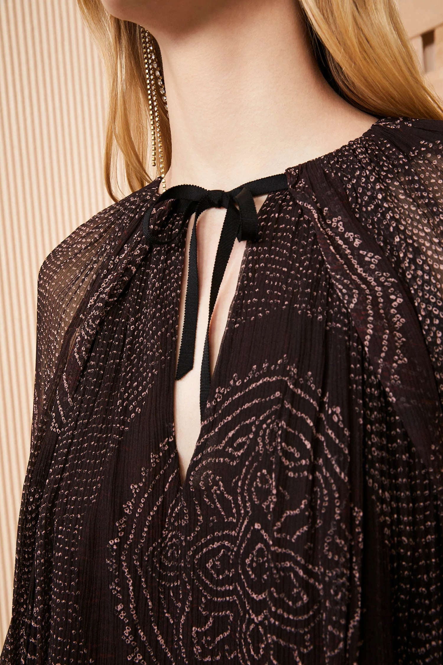 Pauline Blouse - Garnet by Ulla Johnson — view 3