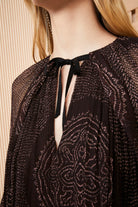 Pauline Blouse - Garnet by Ulla Johnson — view 3