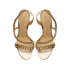 Court Metallic Sandal - Gold by Schutz — view 4