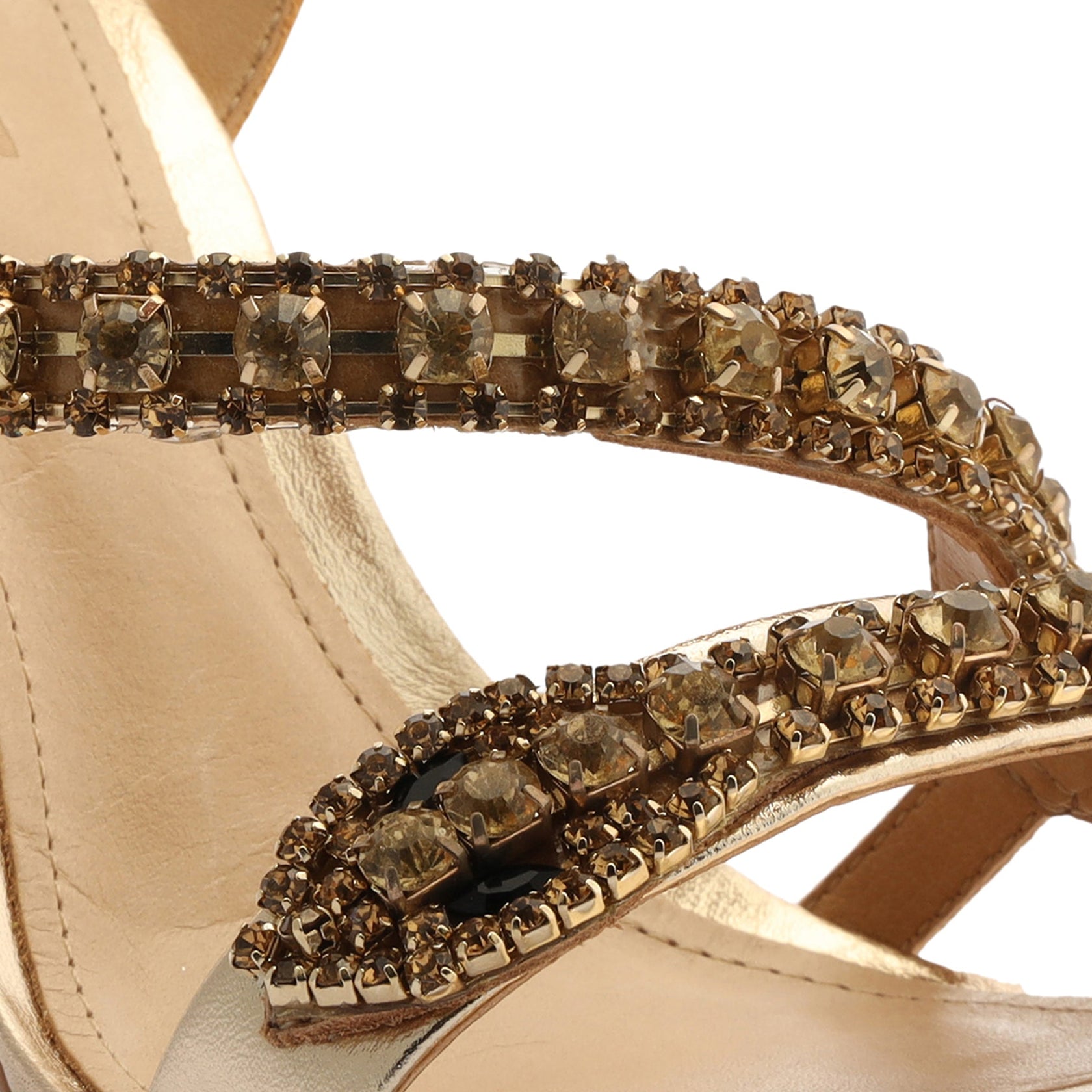 Court Metallic Sandal - Gold by Schutz — view 5